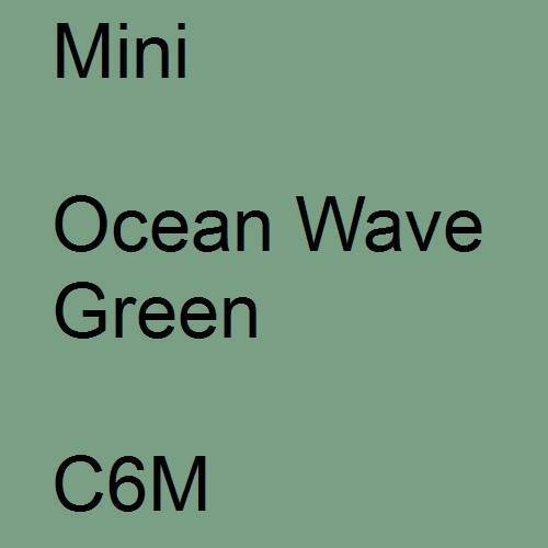 Mini, Ocean Wave Green, C6M.